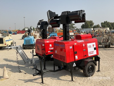 Quantity of (2) Tower Light VT-1 & BLED-1 Light Tower (Inoperable)