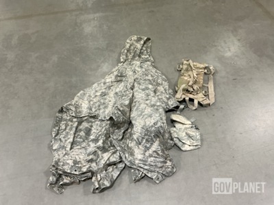 (23) Wet Weather Ponchos, (98) General Purpose Canteen Pouches & Assorted Items