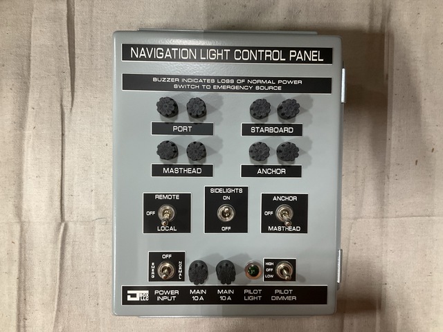 (2) J Box NLSM4SNUG120ADP-ABS Navigation Light Control Panels