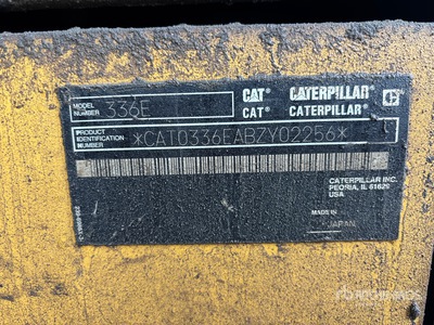 2013 Cat 336E L Tracked Excavator