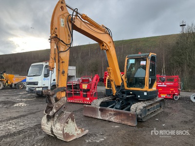 2012 Hyundai Robex 80CR-9 Excavadora de Cadenas
