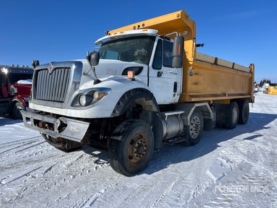 2012 International 7600 SBA 8x4 Twin-Steer T/A Dump Truck (Inoperable)