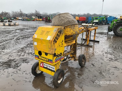 2017 Winget WG100TES Portable Concrete Mixer