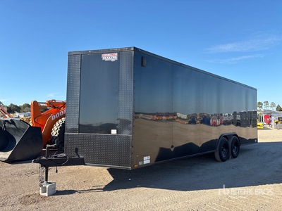 2024 Diamond Cargo 8.5X24 TA4-6000 24 ft T/A Enclosed Trailer