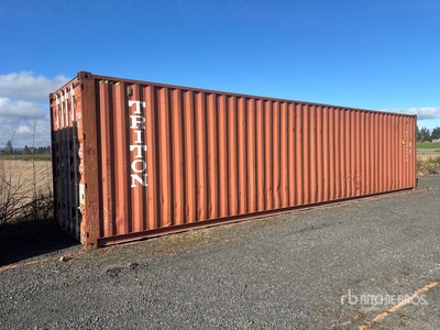 2010 40 ft High Cube Storage Container