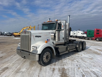 2010 Kenworth W900 6x4 T/A Day Cab Truck Tractor