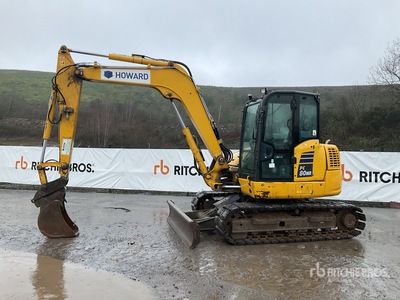 2019 Komatsu PC80MR-5E0 Tracked Excavator