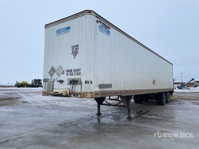 1994 Trailmobile 48 ft x 102 in T/A Rimorchio furgonato