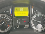 Cab with Engine Warning Lights