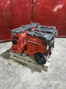 Quantity of (5) Hilti 2220086 Vacuum Cleaners