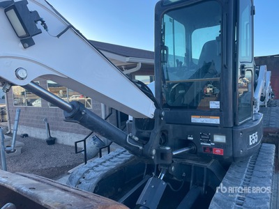 2020 Bobcat E55MX Mini pelle hydraulique