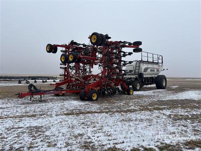 2013 Bourgault 3320PHD 50 ft Sembradora Neumática Combinada