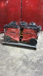 Quantity of (5) Hilti VC 150-10X Vacuum Cleaners