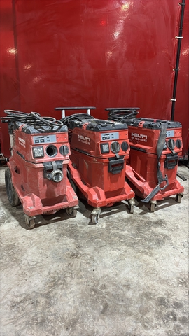 Quantity of (3) Hilti VC150-10XE Vacuum Cleaners