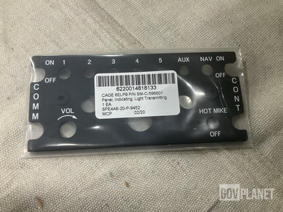 (56) Sun Display Systems SM-C-596601 Light Transmitting Indicating Panels