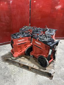 Quantity of (5) Hilti VC 150-10X Vacuum Cleaners