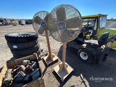 Quantity of (2) Platform Fan