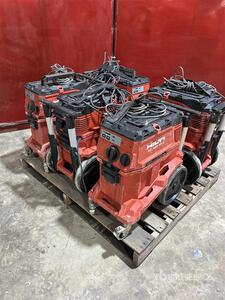 Quantity of (5) Hilti VC 150-10X Vacuum Cleaners