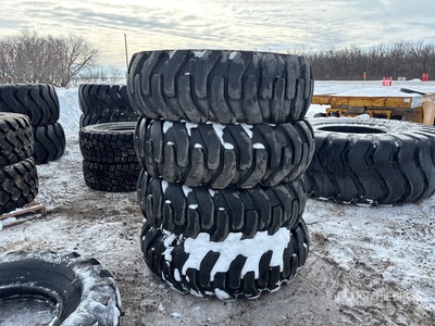 Quantity of (4) Henan 20.5R25 Tires