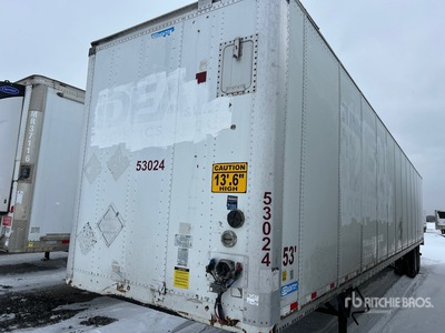 2011 Stoughton ZGPVW535T-S-C-AR 53 ft x 102 in T/A مقطورة فان