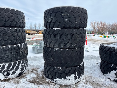 Quantity of (4) Michelin XLD 550/65R25 Tires