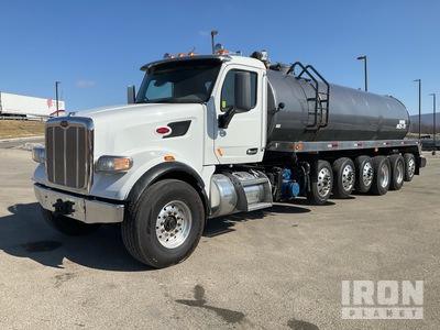 2020 Peterbilt 567 14x4 Six Axle Vacuum Tanker Truck