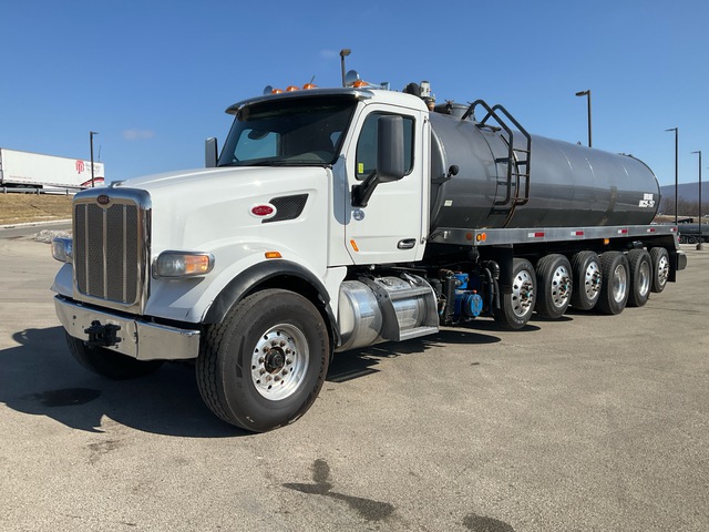 Crown Tank CVT-130-72 on 2020 Peterbilt 567 14x4 Vacuum Tanker Truck