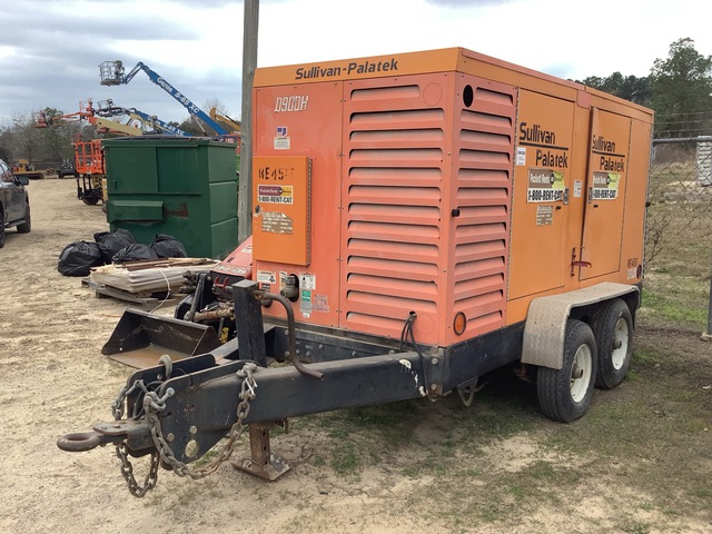 2014 Sullivan Palatek DF900PH3CU 900 cfm Mobile Air Compressor