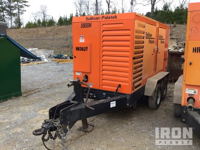 2014 (unverified) Sullivan Palatek DF900PH3CU 900 cfm Mobile ضاغط هوائي