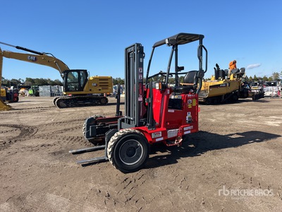 2015 Moffett M55.4 5500 lb 3x3 Truck Mounted Forklift