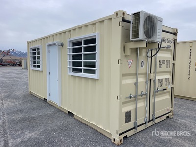 2025 20 ft x 8 ft Skid-Mounted Bureau mobile (Unused)