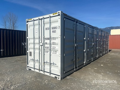 2025 40 ft High Cube Multi-Door Contenedor de almacenamiento