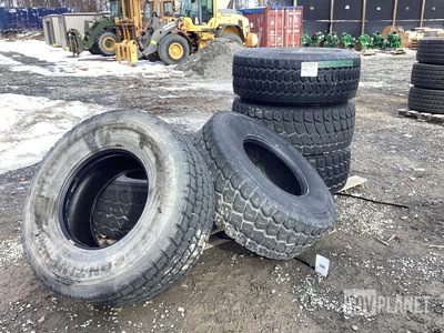 (5) Michelin 445/65R22.5 Tires & (1) Continental 445/65R22.5 Tires