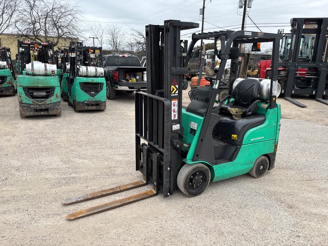 2019 Mitsubishi FGC15N 2500 lb Pneumatic Tire Forklift 2019 Mitsubishi FGC15N 2500 lb Pneumatic Tire Forklift