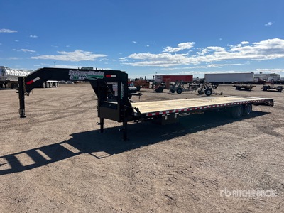 2026 Industrias America G35HR 35 ft T/A Gooseneck Equipment Trailer