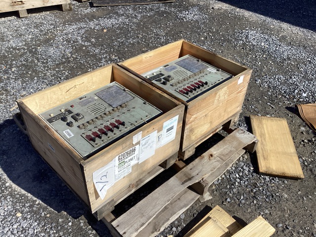 (2) Wing IC/SM 10 6 Alarm Switchboards