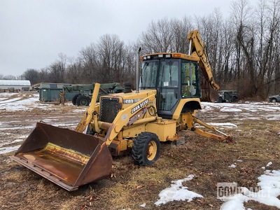 John Deere 410D 4x4 Backhoe Loader
