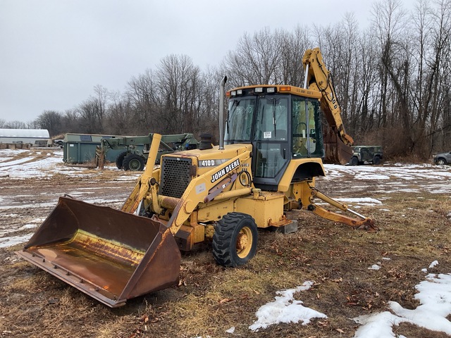 John Deere 410D 4x4 Backhoe Loader