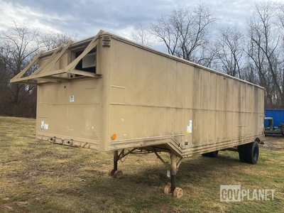 Tobyhanna AN/ASM-190D Electronic Shop Van Trailer