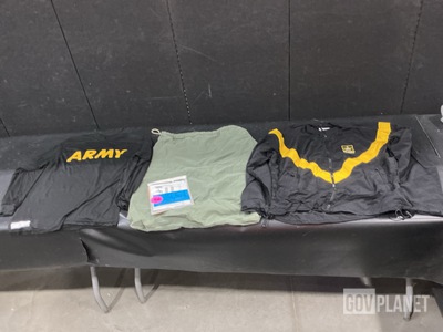 (48) Barracks Bags, (18) Physical Fitness Jackets & Assorted Items