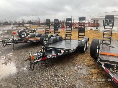 2022 Pratt CP0510 10 ft T/A Remorque pour équipement