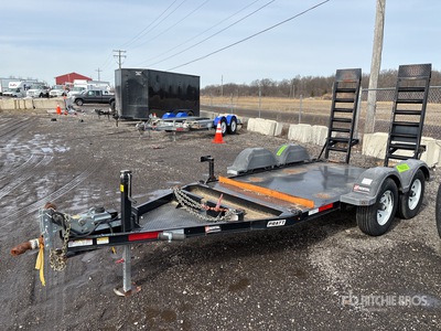 2021 Pratt CP0510 10 ft T/A Remolque Portamaquinaria