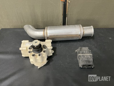 (2) Mufflers, (1) Brake Control, (1) Steering Gear & Assorted Items