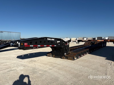 2014 Trail King TK120HDG 60 ton Tri/A Removable Gooseneck Lowboy Trailer
