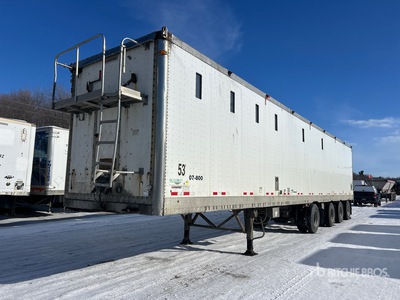 2007 Manac 53 ft x 102 in Quad/A Chip Trailer