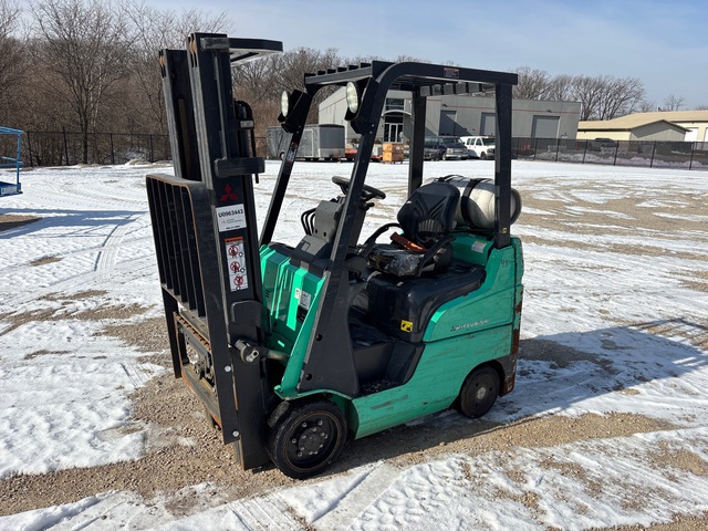 2019 Mitsubishi FGC15N 2500 lb Cushion Tire Forklift