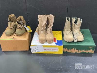 (40) Pairs of Men's Boots & (15) Pairs of Combat Boots