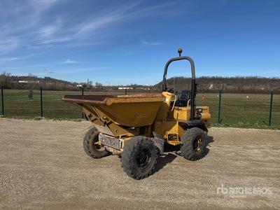 2007 Barford SXR3500 3.5 t 4x4 Swivel Motobasculeur Dumper