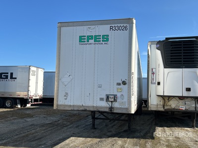 2013 Wabash DVCVHPC 53 ft x 102 in T/A Rimorchio furgonato
