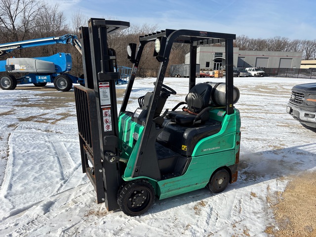 2018 Mitsubishi FGC15N 2500 lb Cushion Tire Forklift
